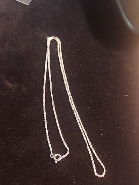 925 ItalySterling Silver Rope Chain Necklace - 18 Inch